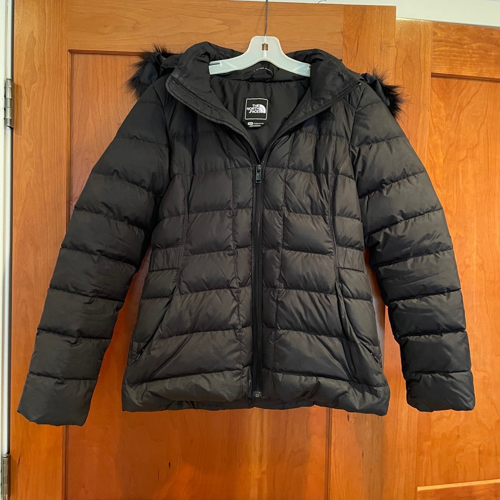 Black North Face Coat